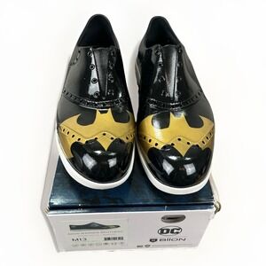Biion Exclusive Warner Bros BATMAN Icon Lux Golf Shoes Men's Size 13 RARE!‎